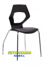 위드체어스 Super Steel 의자 (블랙)
