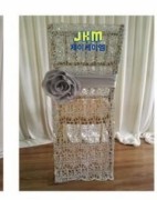 JKM-X64 호텔 대나무 의자커버 /호텔/웨딩홀/연회장/행사 의자커버 제작